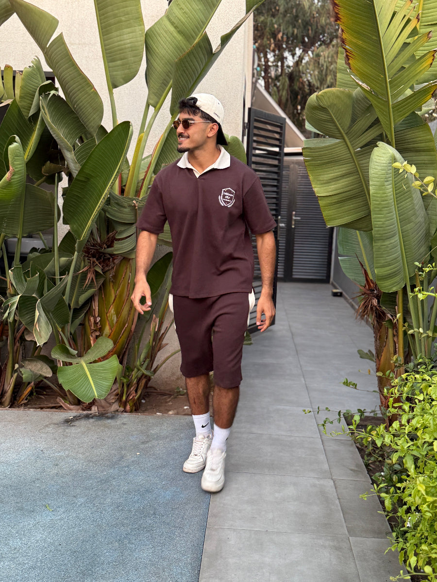 Ensemble - Col polo short set