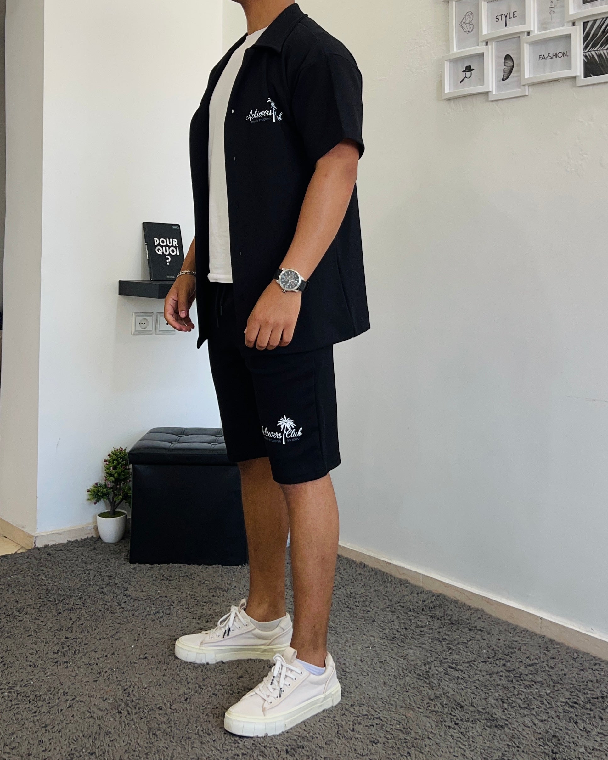 Ensemble chemise & short Achievers club (2 pièces)