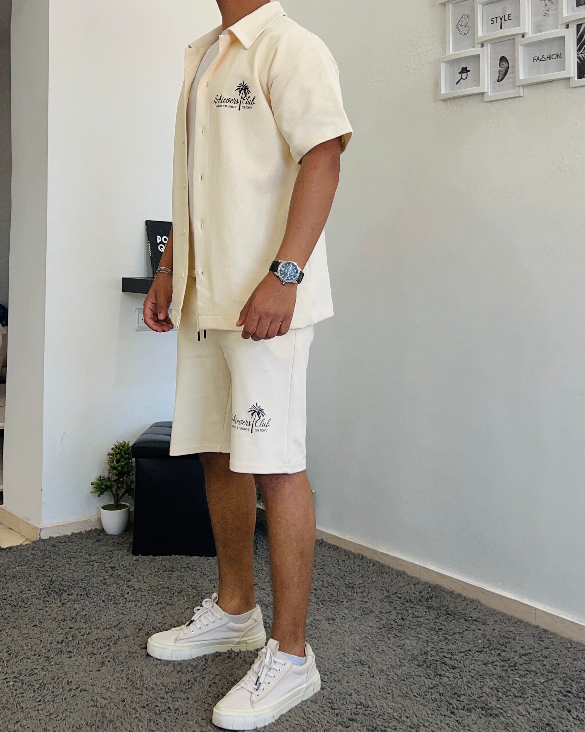 Ensemble chemise & short Achievers club (2 pièces)