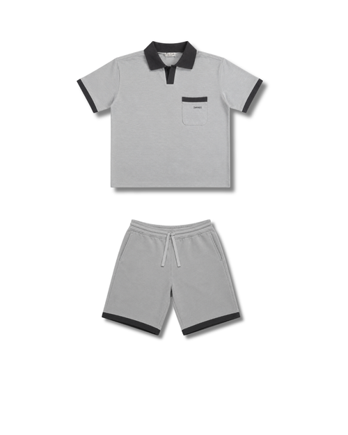 Ensemble - Two tone polo set