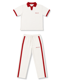 Ensemble contrast polo