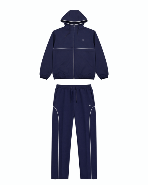 Ensemble - Hooded windbreaker tracksuit