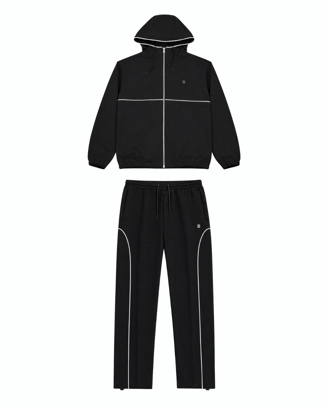 Ensemble - Hooded windbreaker tracksuit