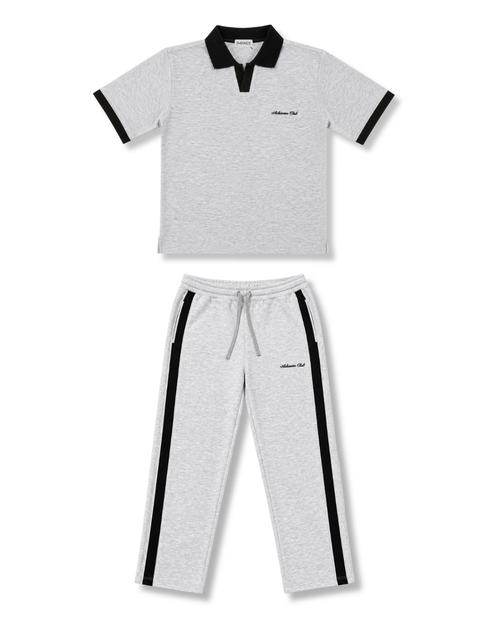 Ensemble contrast polo