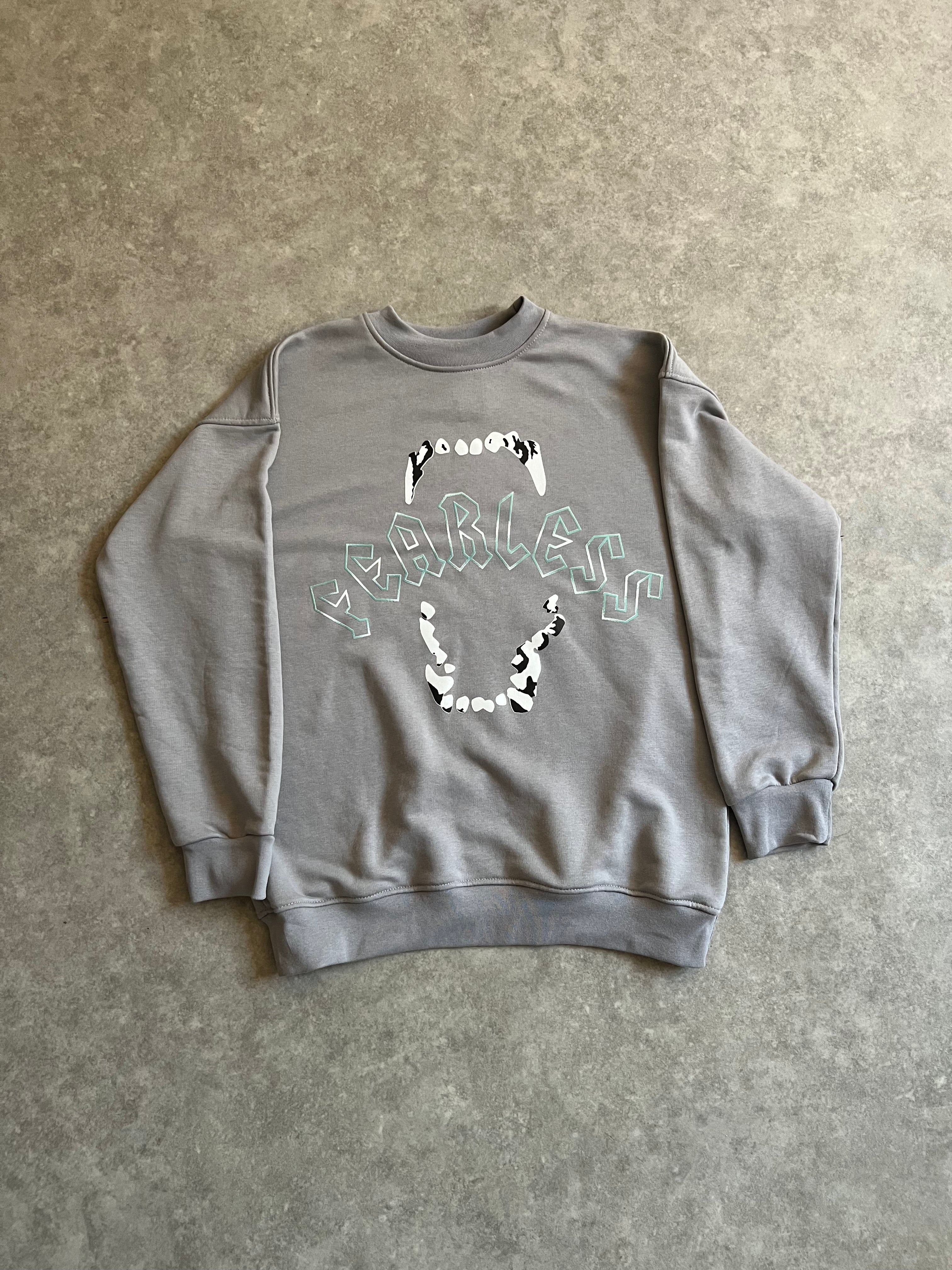 Sweatshirt - FEARLESS - CHARCOAL