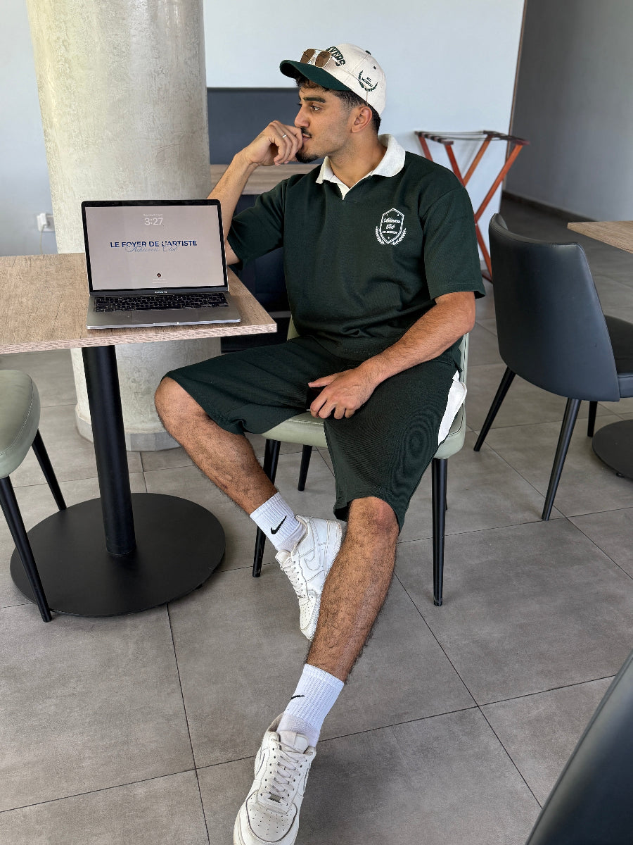 Ensemble - Col polo short set