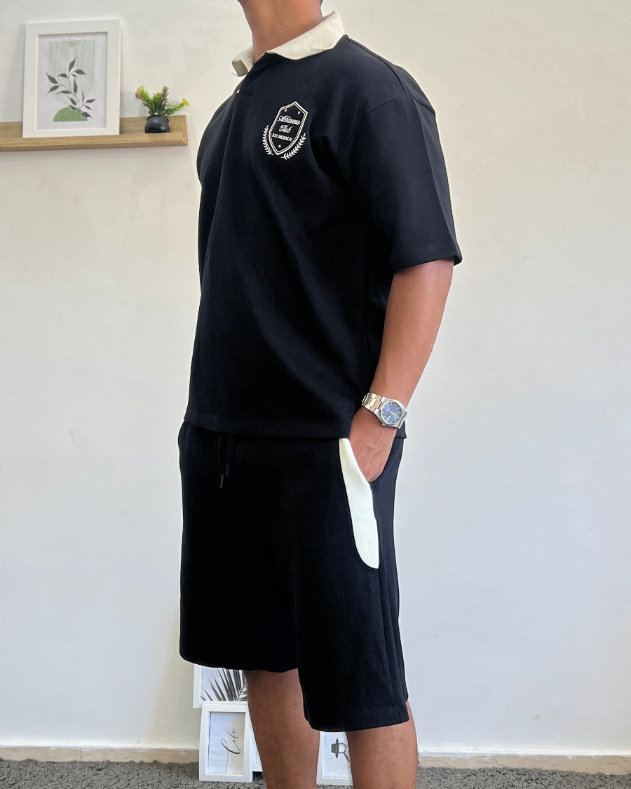 Ensemble - Col polo short set