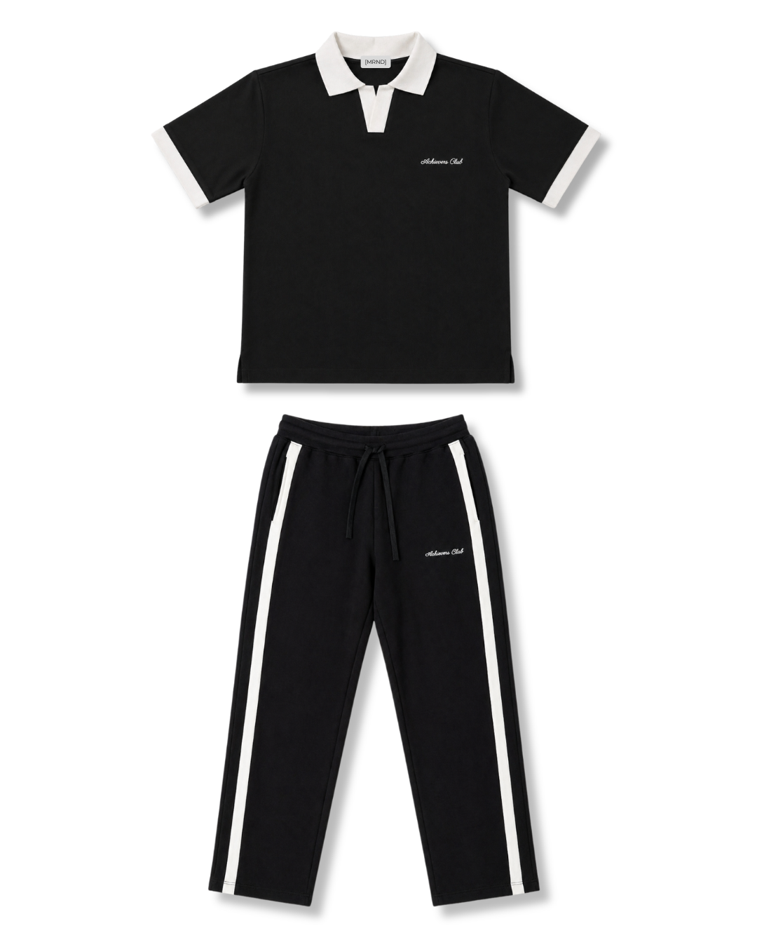 Ensemble contrast polo