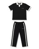 Ensemble contrast polo