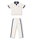 Ensemble contrast polo