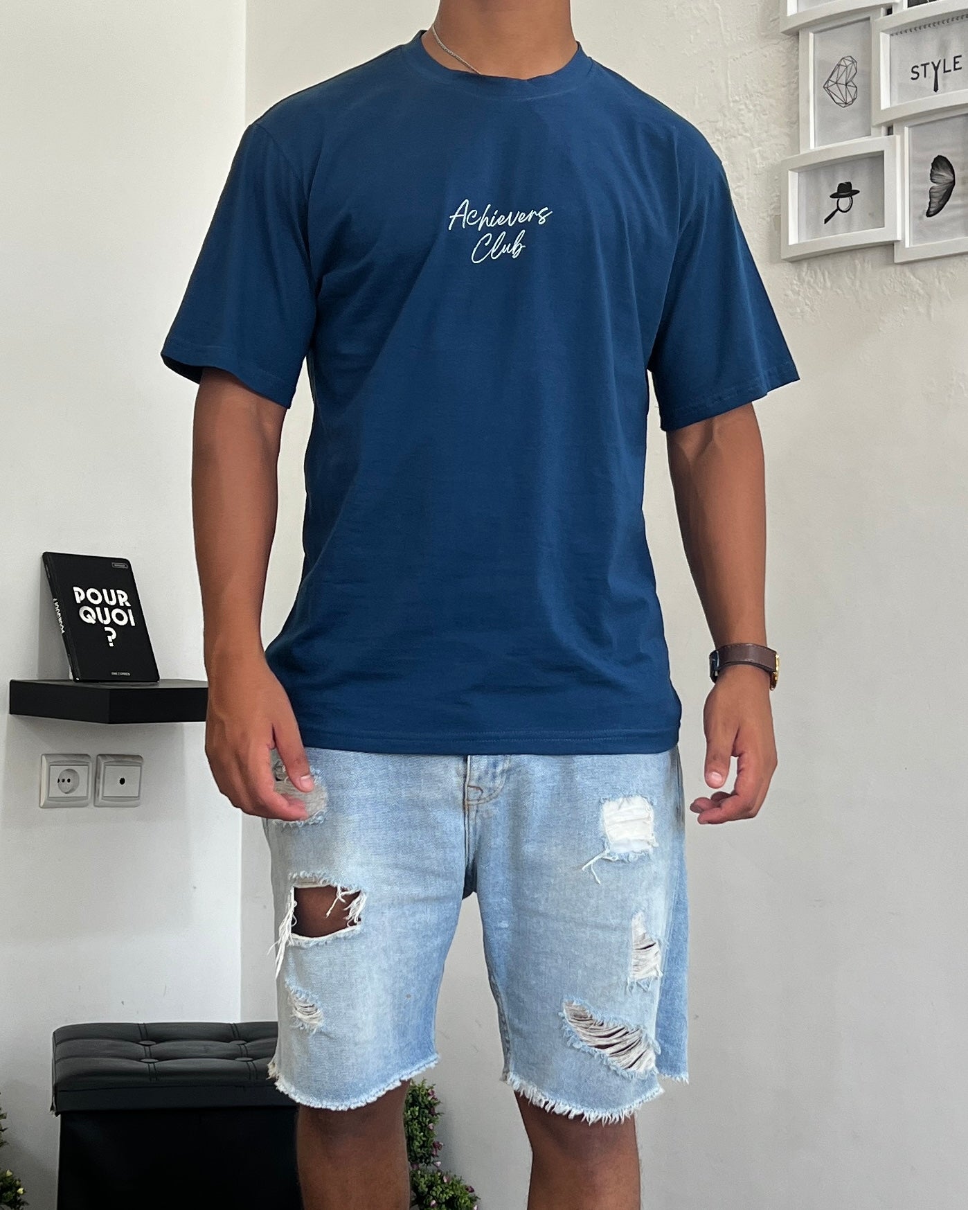 Achievers CLUB t-shirt - Indigo